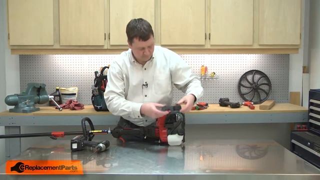 Troy-Bilt Trimmer Repair - Replacing the Air Filter (Troy-Bilt Part # 753-05254) смотреть онлайн
