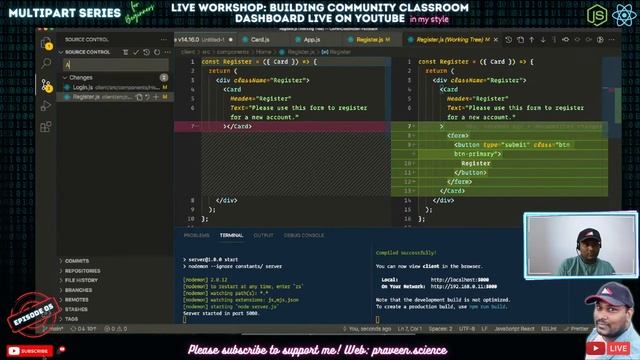 E05: Live Workshop: Day 5: Building Community Classroom Dashboard | Praveen Kumar Purushothaman смотреть онлайн