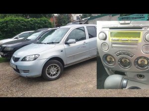 Mazda Demio. Замена штатной магнитолы.