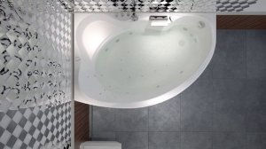 Угловая ванна - плюсы и минусы