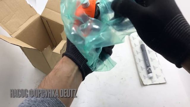 Топливная форсунка и насос на двигатель Deutz смотреть онлайн