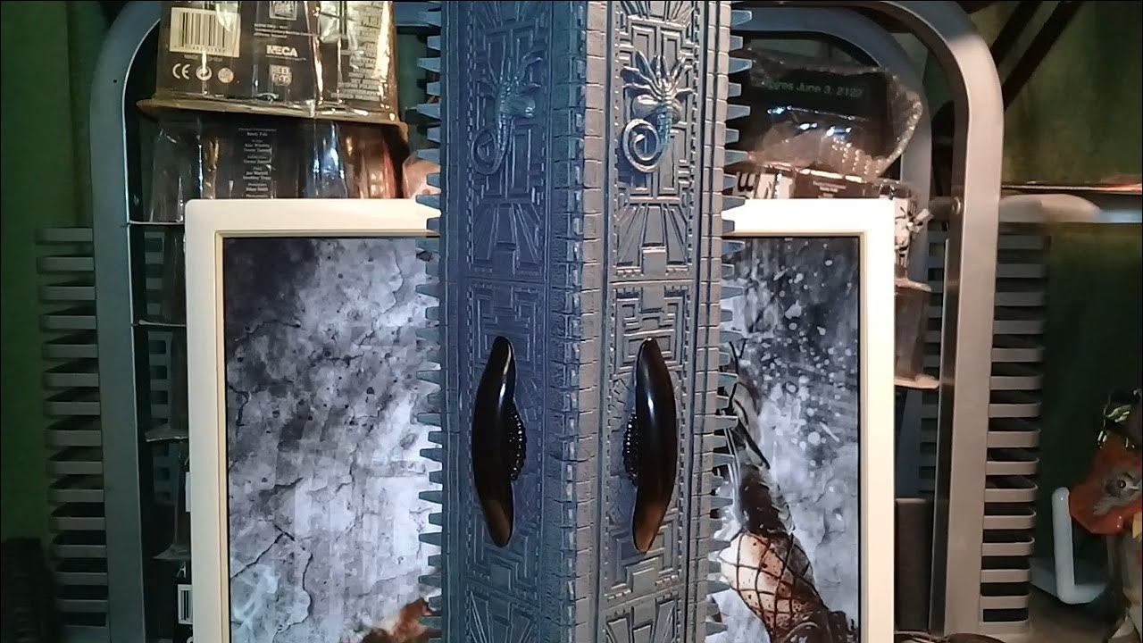 Review! 2016 Neca Temple Pillar Diorama Element from Alien vs. Predator Film! смотреть онлайн