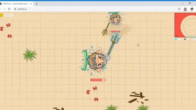 This is a pirate game... | YoHoHo.io смотреть онлайн