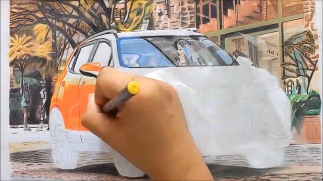 ?Changan CS15 [ Realistic Car Drawing ] [ Claudir Santos ]