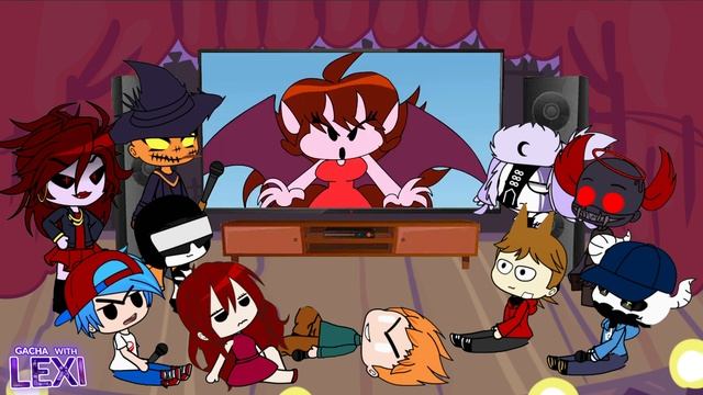 FNF Characters React to Friday Night Funkin' Memes Part 5 | Gacha Club | Gacha with Lexi смотреть онлайн