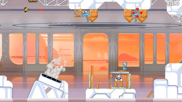 Angry Birds Star Wars B-5 Boba Fett Missions 3 Star Walkthrough смотреть онлайн