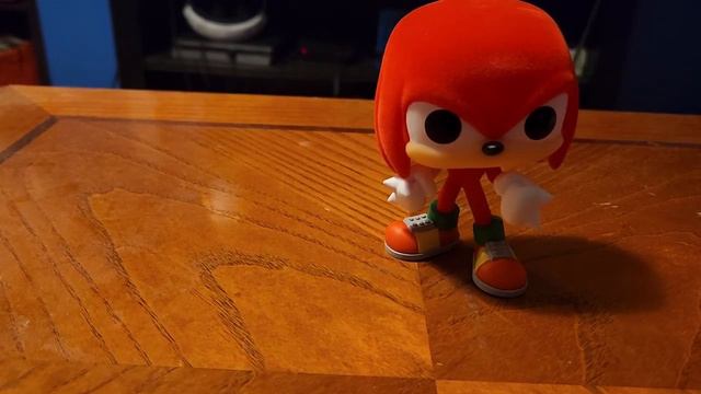 Sonic The Hedgehog Funko Pop Flocked Knuckles Figure Unboxing смотреть онлайн