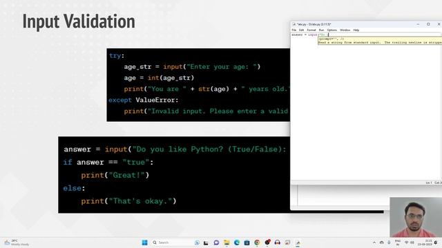 Python 022 : Input Validation [Gujarati Language] #pythoningujarati #gtu #rajdeepsir #python смотреть онлайн