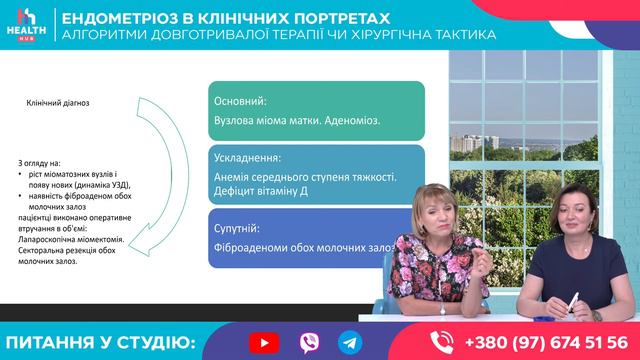 22.06.2023 Ендометріоз в клінічних портретах. Алгоритми довготривалої терапії чи хірургічна тактика смотреть онлайн