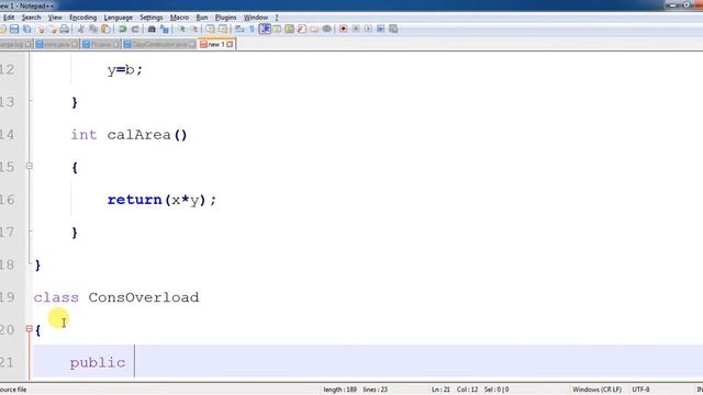 Constructor Overloading in Java--how to overload constructor in java смотреть онлайн