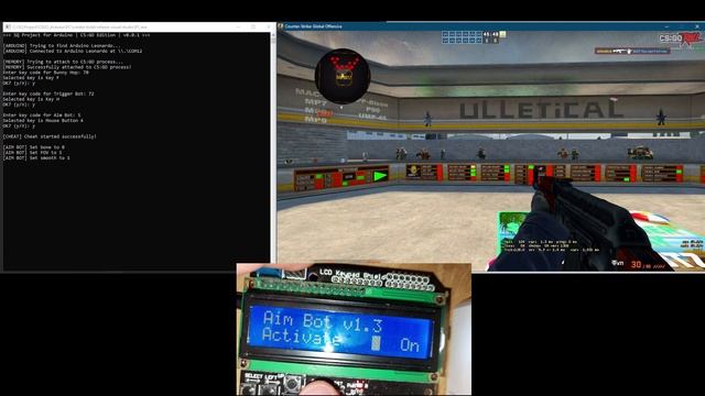 SQ Project CS:GO - External CS:GO hack for Arduino (v1.0 demo) смотреть онлайн