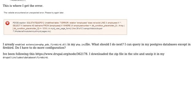 Drupal: Use Firebird Database to Lookup Data (2 Solutions!!) смотреть онлайн