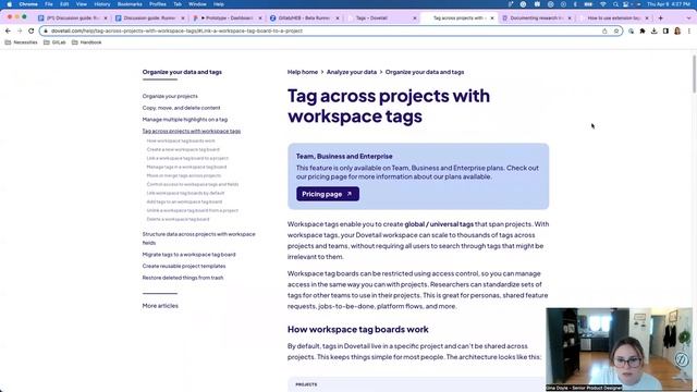 Enable global tags for Dovetail projects смотреть онлайн