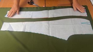 Брюки женские с рельефом. Раскрой и моделирование.mp4