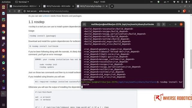 ROS Tutorial #20 ROS Noetic Managing System dependencies смотреть онлайн
