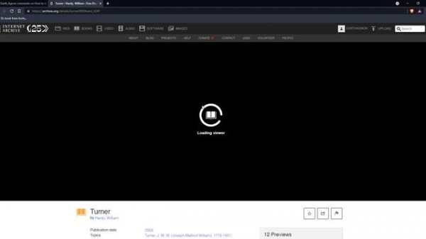 Archive org bookmarklet