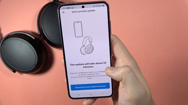 Sennheiser MOMENTUM 4: Update Firmware #sennheiser
