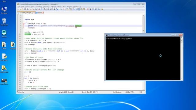 Parsing Maya weight files with Python смотреть онлайн