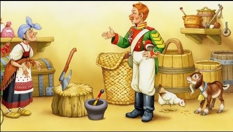 Русская народная сказка Каша из топора. смотреть онлайн