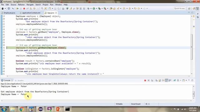 Mastering BeanFactory Interface Methods in Spring | IoC Container | Spring Tutorial смотреть онлайн