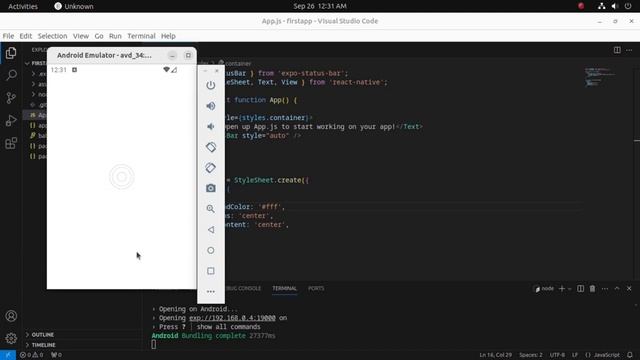 Create Your First React Native App Using Expo смотреть онлайн