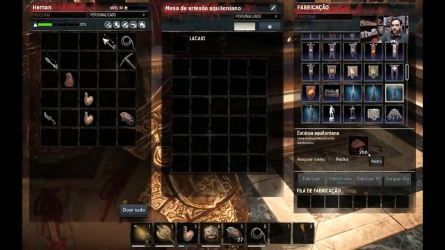 EU NUNCA - CONAN EXILES - CONSTRUIMOS UM PALÁCIO #18 смотреть онлайн
