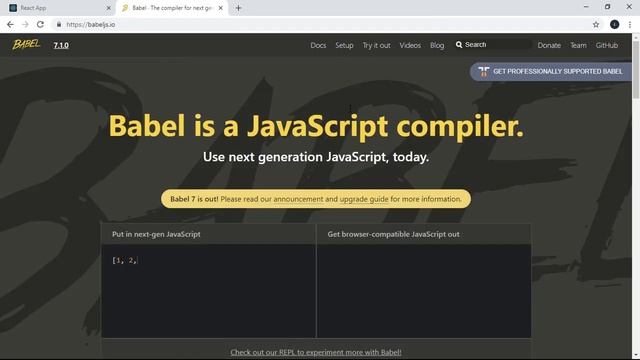 Curso React + Redux - Babel смотреть онлайн