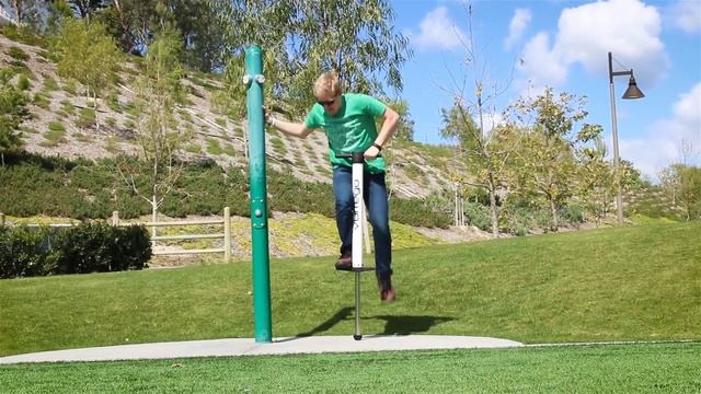 How To Jump On A Pogo Stick | Vurtego Pogo Beginner Tutorial