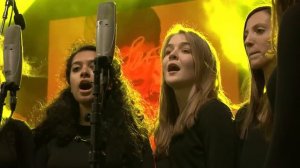 Capital Children's Choir sing Coldplay «Viva La Vida» at Westfield