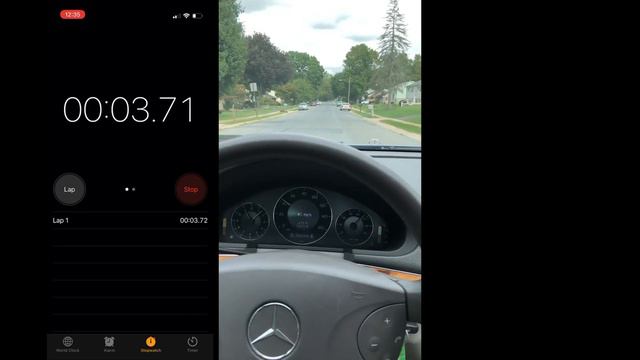 2006 MB E500 FULL STOCK 0-60 смотреть онлайн