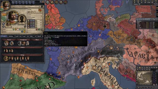 Crusader Kings 2 (CZ) Charlemagne patch note смотреть онлайн