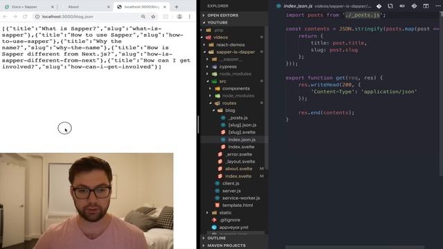 Getting Dapper with Sapper смотреть онлайн