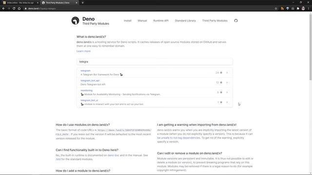 Create a TELEGRAM Bot With Deno. Build a Deno Telegram Bot Tutorial with Example смотреть онлайн