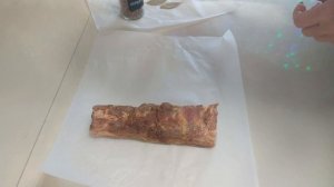 Потрясающе вкусная грудинка запеченная в пергаменте! Готовится супер быстро и просто!
