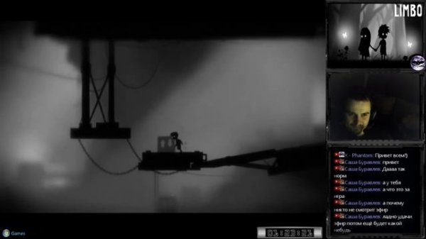 Лимбо | Limbo прохождение | Видео игра на ПК. Cтрим | First run game walkthrough [RUS]