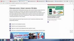 Услуга "Запрет звонков" от Мегафон - описание, как подключить и отключить