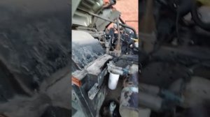 КамАЗ как быстро прокачать топливо после замены фильтра