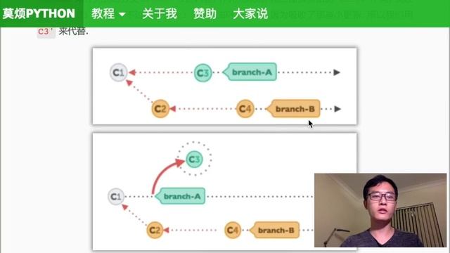 Git 版本管理 #9 分支冲突 (rebase) (教学 教程 tutorial) смотреть онлайн