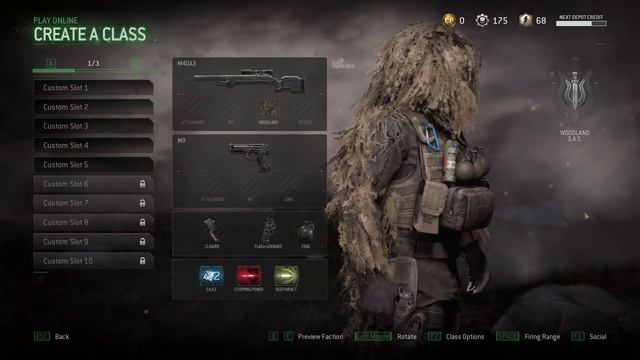 Call of Duty Modern Warfare Remastered Multiplayer SAS Woodland Sniper operator смотреть онлайн