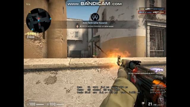 Q8300 ve 9500 GT +8 GB Ram CS:GO 1024x768 ve 640x480 FPS TEST смотреть онлайн
