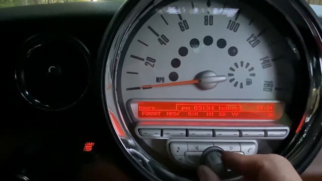 How do I set the time for mini Cooper? смотреть онлайн