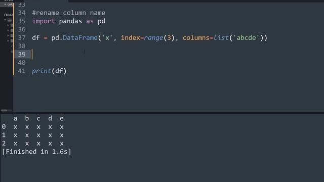 Renaming column names in Pandas смотреть онлайн