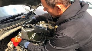 Hyundai ix35 двигатель 2.0 дизель D4ha Замена Масла S-OIL 7 GOLD #9 C3 5W30 синтетика