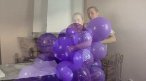 Делаем дешевую арку гирлянду из шаров для Фотозоны.