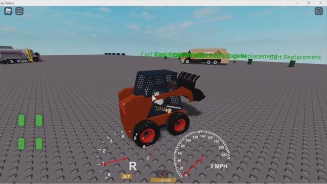 Testing Vehicles at Garbage Truck testing Facility. Roblox Garbage truck game. смотреть онлайн