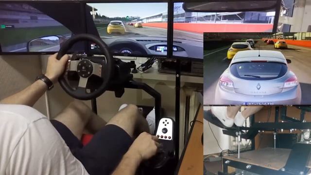 2dof и 3dof подвижная игровая платформа, симулятор движения и перегрузок. смотреть онлайн