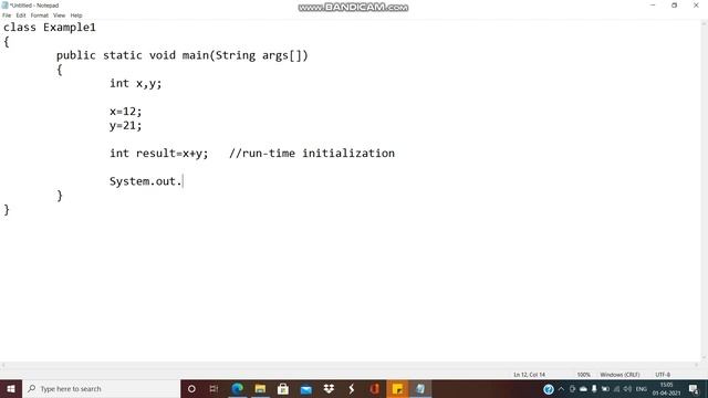 Practical session Variable Initialization 1 смотреть онлайн