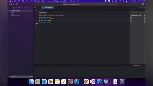 Swift Literals | Types of Swift Literals | Practical implementation of Swift Literals смотреть онлайн