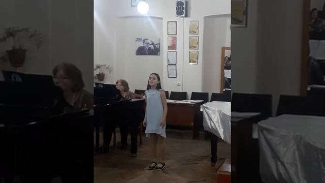 "Небесная скрипка" Плешак, исполняет Агузарова Владислава, музшкола им.В. Гергиева. смотреть онлайн
