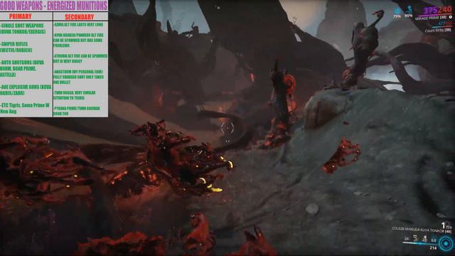 Energized Munitions Helminth Mirage Full Weapon Synergy List l Warframe Heart Of Deimos смотреть онлайн